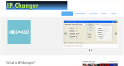 Desktop Screenshot of ipchange.net