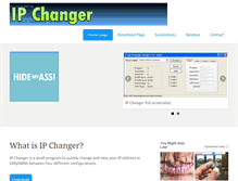 Tablet Screenshot of ipchange.net